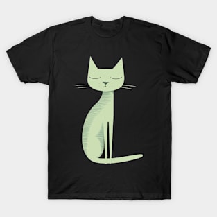 Mid-Century Modern CAT Pantries T-Shirt